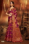 Victoria Vol 7 By Saroj Swarovski Organza Designer Sarees Wholesale Shop In Surat